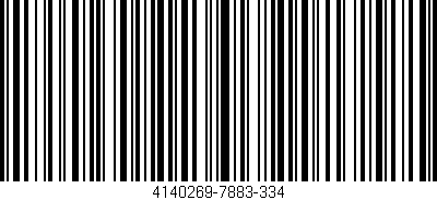 Código de barras (EAN, GTIN, SKU, ISBN): '4140269-7883-334'