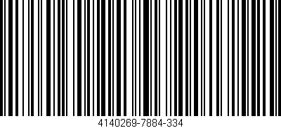 Código de barras (EAN, GTIN, SKU, ISBN): '4140269-7884-334'