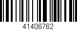 Código de barras (EAN, GTIN, SKU, ISBN): '41406762'