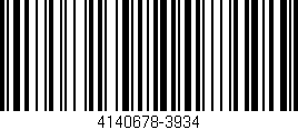 Código de barras (EAN, GTIN, SKU, ISBN): '4140678-3934'