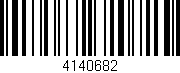 Código de barras (EAN, GTIN, SKU, ISBN): '4140682'