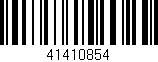 Código de barras (EAN, GTIN, SKU, ISBN): '41410854'