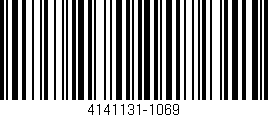 Código de barras (EAN, GTIN, SKU, ISBN): '4141131-1069'