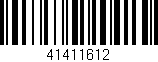 Código de barras (EAN, GTIN, SKU, ISBN): '41411612'