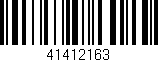 Código de barras (EAN, GTIN, SKU, ISBN): '41412163'