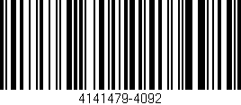 Código de barras (EAN, GTIN, SKU, ISBN): '4141479-4092'