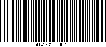 Código de barras (EAN, GTIN, SKU, ISBN): '4141562-0090-39'