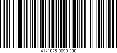 Código de barras (EAN, GTIN, SKU, ISBN): '4141875-0090-390'