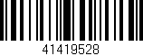 Código de barras (EAN, GTIN, SKU, ISBN): '41419528'