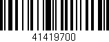 Código de barras (EAN, GTIN, SKU, ISBN): '41419700'