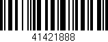 Código de barras (EAN, GTIN, SKU, ISBN): '41421888'