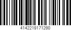 Código de barras (EAN, GTIN, SKU, ISBN): '4142219171280'