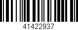 Código de barras (EAN, GTIN, SKU, ISBN): '41422937'