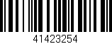 Código de barras (EAN, GTIN, SKU, ISBN): '41423254'