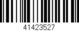 Código de barras (EAN, GTIN, SKU, ISBN): '41423527'