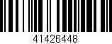 Código de barras (EAN, GTIN, SKU, ISBN): '41426448'