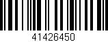 Código de barras (EAN, GTIN, SKU, ISBN): '41426450'