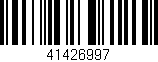 Código de barras (EAN, GTIN, SKU, ISBN): '41426997'