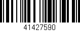 Código de barras (EAN, GTIN, SKU, ISBN): '41427590'