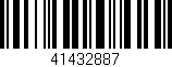 Código de barras (EAN, GTIN, SKU, ISBN): '41432887'