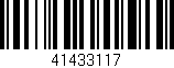 Código de barras (EAN, GTIN, SKU, ISBN): '41433117'