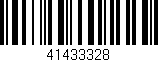 Código de barras (EAN, GTIN, SKU, ISBN): '41433328'