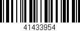 Código de barras (EAN, GTIN, SKU, ISBN): '41433954'