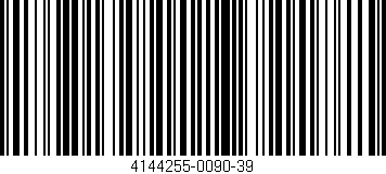 Código de barras (EAN, GTIN, SKU, ISBN): '4144255-0090-39'