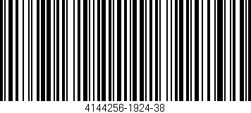 Código de barras (EAN, GTIN, SKU, ISBN): '4144256-1924-38'