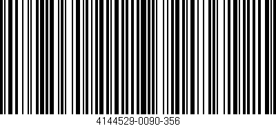 Código de barras (EAN, GTIN, SKU, ISBN): '4144529-0090-356'
