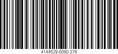 Código de barras (EAN, GTIN, SKU, ISBN): '4144529-0090-378'