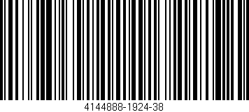 Código de barras (EAN, GTIN, SKU, ISBN): '4144888-1924-38'
