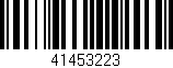 Código de barras (EAN, GTIN, SKU, ISBN): '41453223'