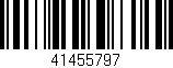 Código de barras (EAN, GTIN, SKU, ISBN): '41455797'