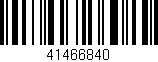 Código de barras (EAN, GTIN, SKU, ISBN): '41466840'