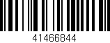Código de barras (EAN, GTIN, SKU, ISBN): '41466844'