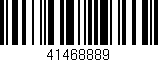 Código de barras (EAN, GTIN, SKU, ISBN): '41468889'