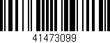 Código de barras (EAN, GTIN, SKU, ISBN): '41473099'
