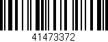 Código de barras (EAN, GTIN, SKU, ISBN): '41473372'