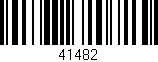 Código de barras (EAN, GTIN, SKU, ISBN): '41482'