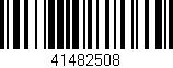 Código de barras (EAN, GTIN, SKU, ISBN): '41482508'