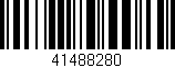 Código de barras (EAN, GTIN, SKU, ISBN): '41488280'