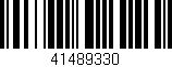 Código de barras (EAN, GTIN, SKU, ISBN): '41489330'