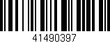 Código de barras (EAN, GTIN, SKU, ISBN): '41490397'
