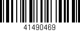 Código de barras (EAN, GTIN, SKU, ISBN): '41490469'