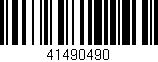 Código de barras (EAN, GTIN, SKU, ISBN): '41490490'