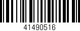 Código de barras (EAN, GTIN, SKU, ISBN): '41490516'