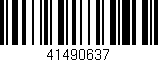 Código de barras (EAN, GTIN, SKU, ISBN): '41490637'