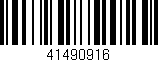Código de barras (EAN, GTIN, SKU, ISBN): '41490916'