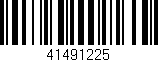 Código de barras (EAN, GTIN, SKU, ISBN): '41491225'